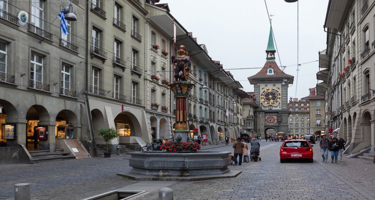 Город Берн Швейцария