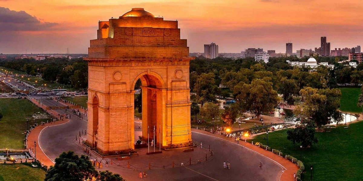 Триумфальная арка ворота Индии