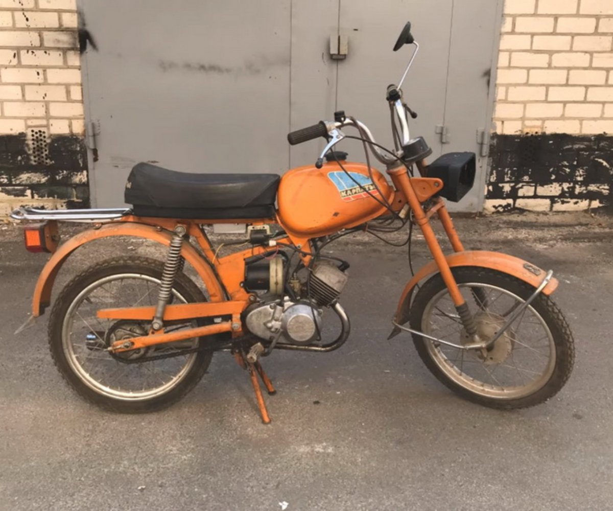 Мотоцикл Минск м1а