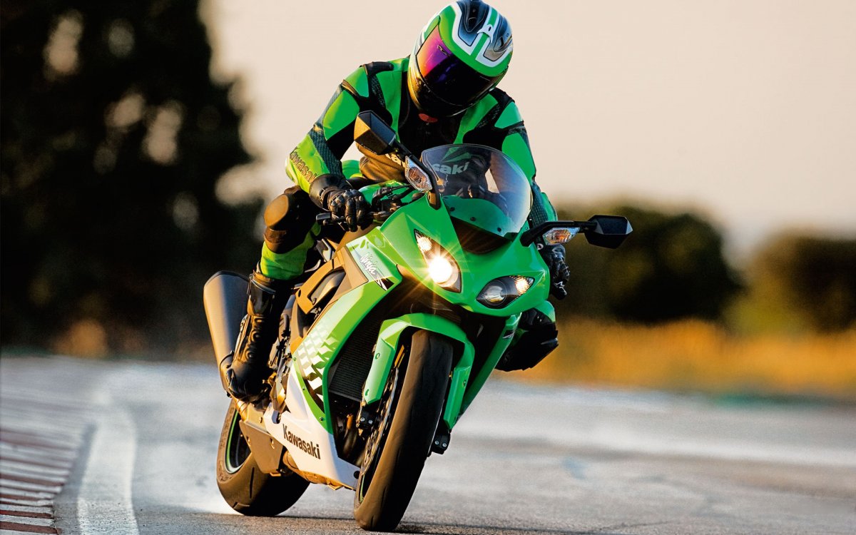 Kawasaki Ninja zx6r фиолетовый МОТОНИНДЗИ