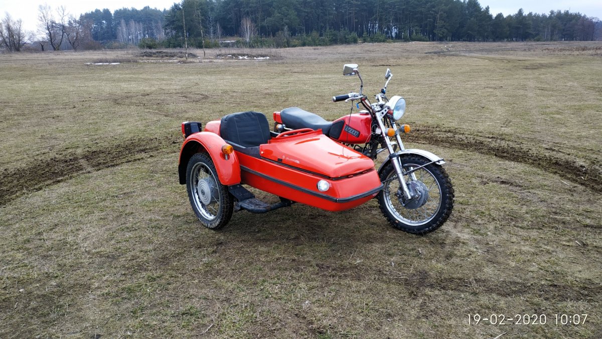Мотоцикл ИЖ Юпитер 3 с коляской