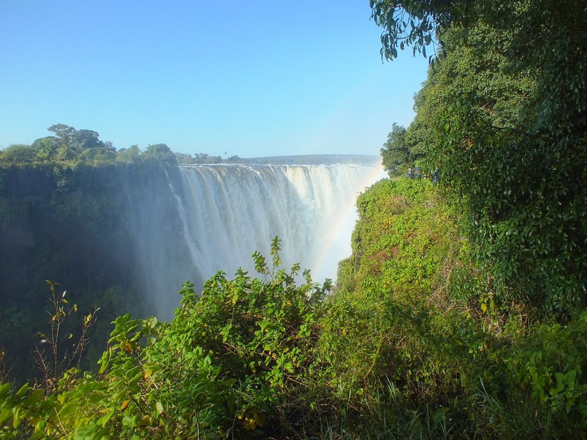 Водопад Виктория в Африке
