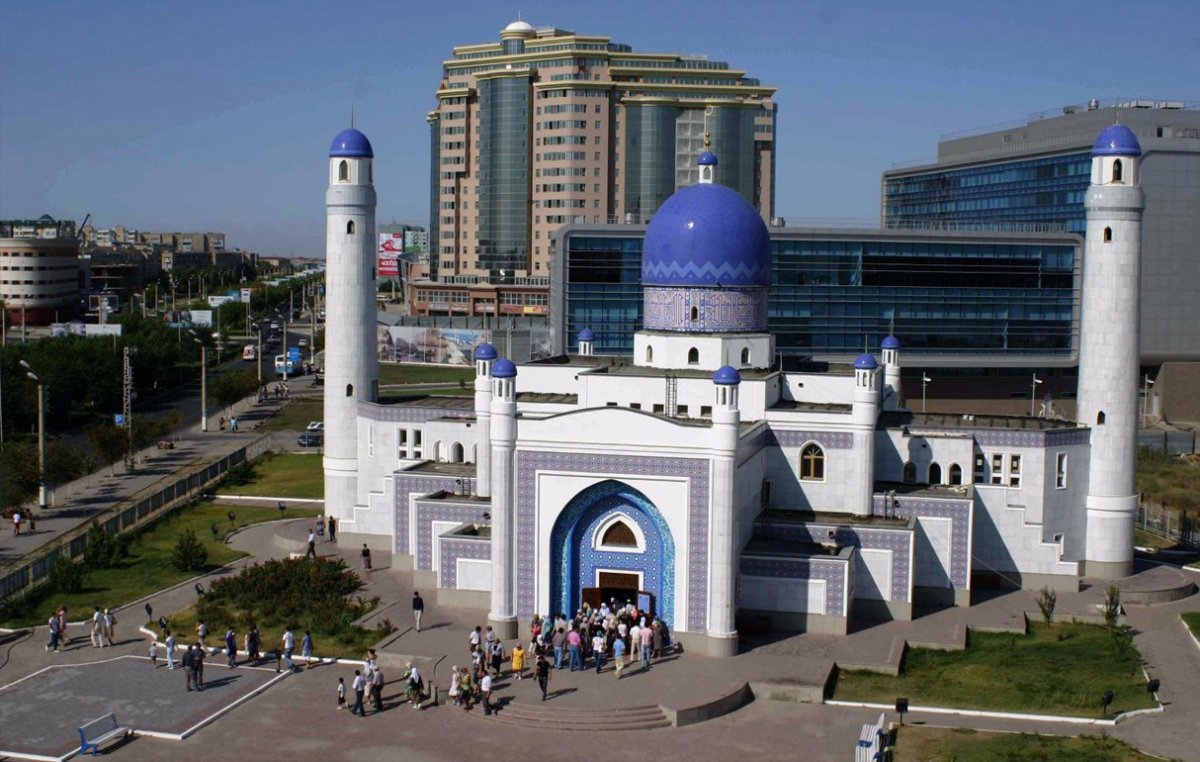Атырау Казахстан Центральная мечеть