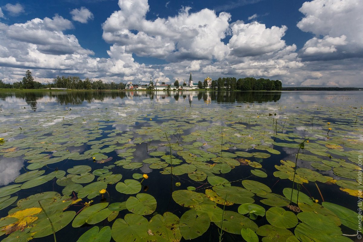 Озеро гора Валдай Ленинградская