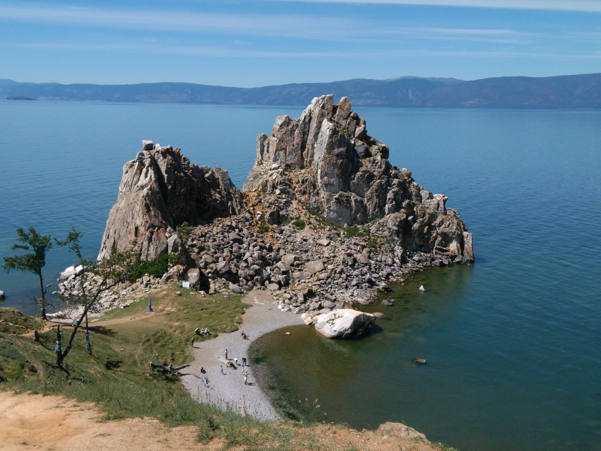 Местность Каменка Байкал