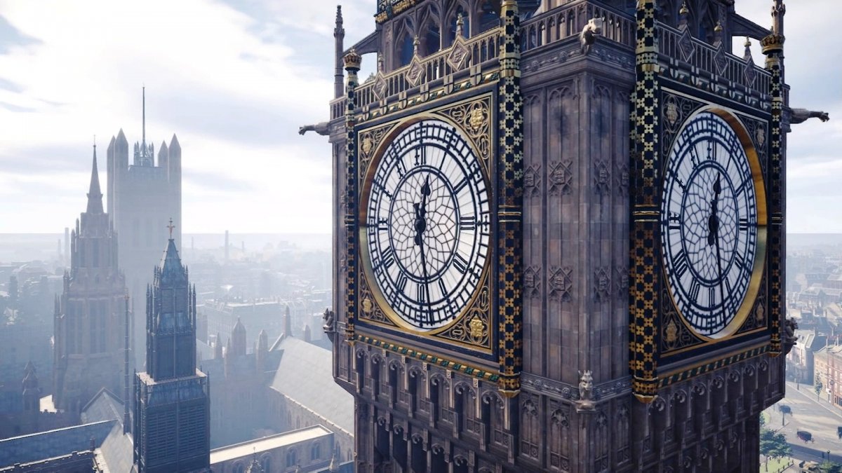 Часов на башне св. Стефана Вестминстерского дворца