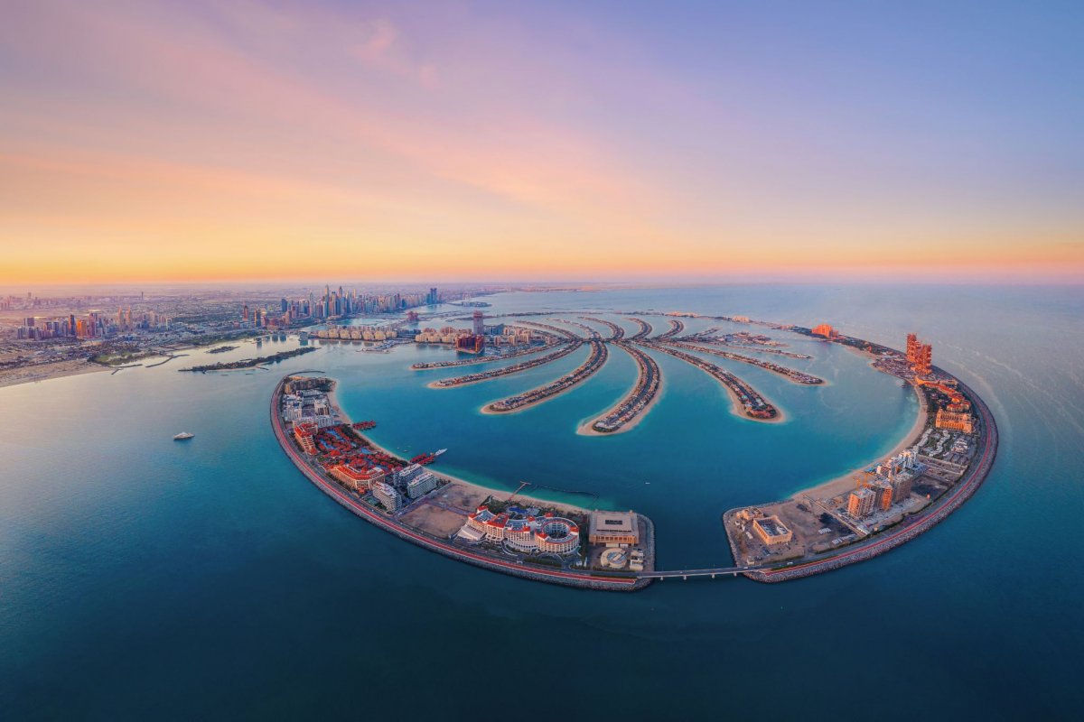 Стеклянный остров Дубай