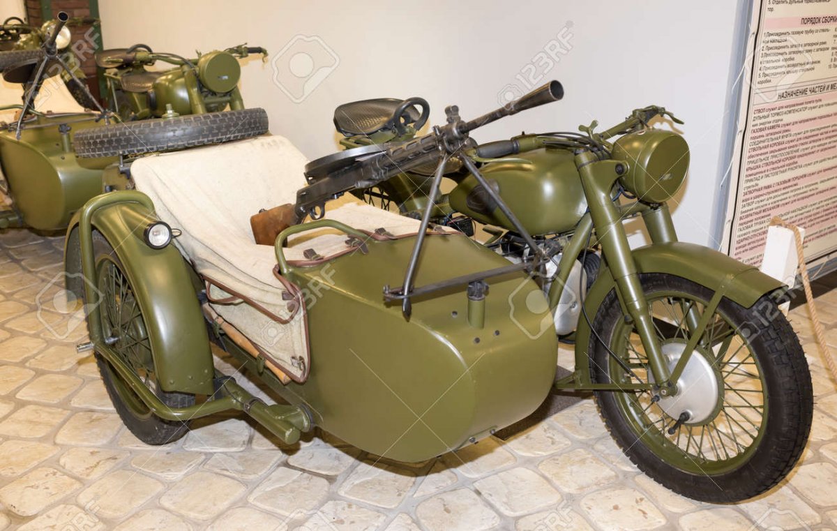 Военный мотоцикл Урал м72