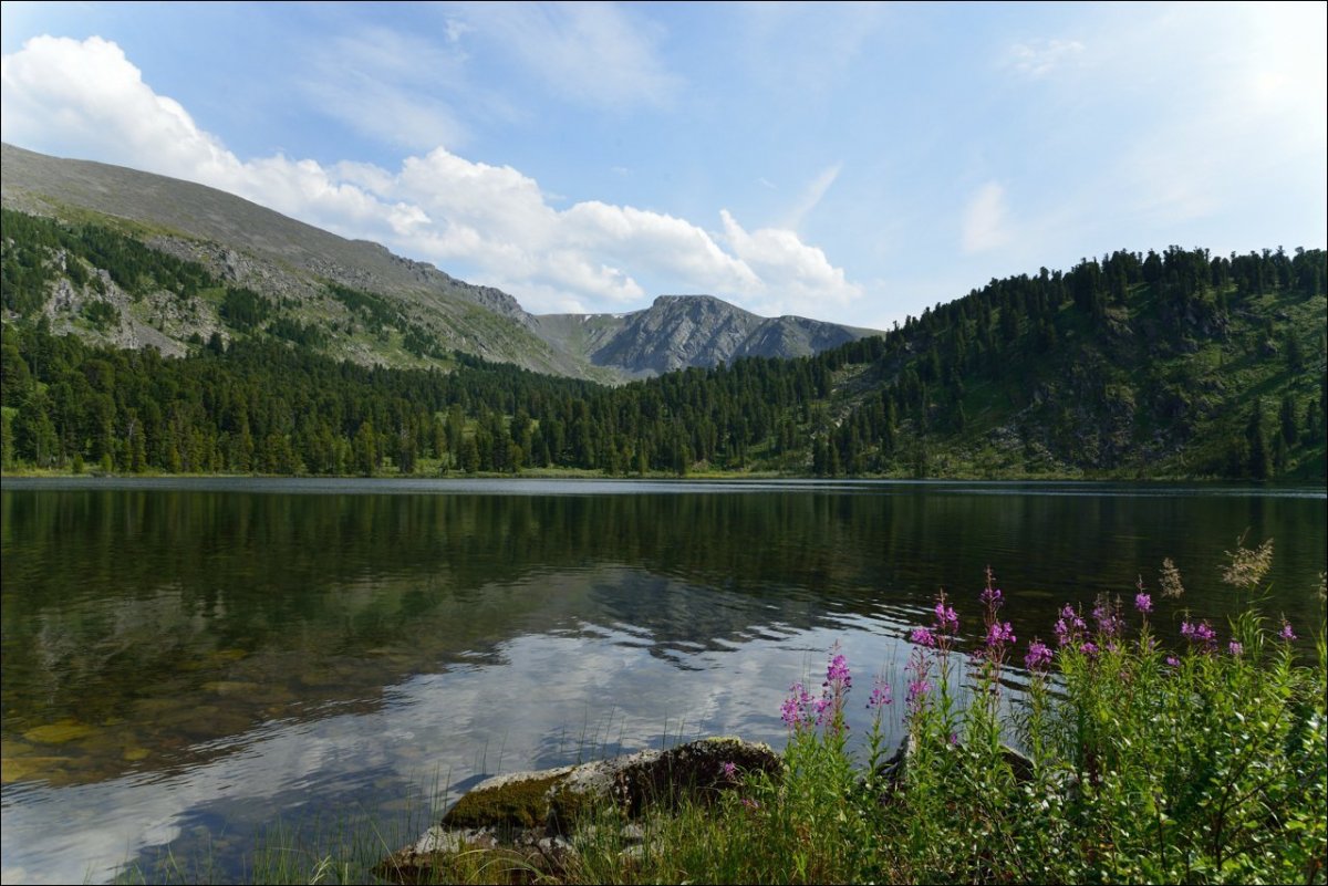 Каракольские озера в Горном Алтае в сентябре