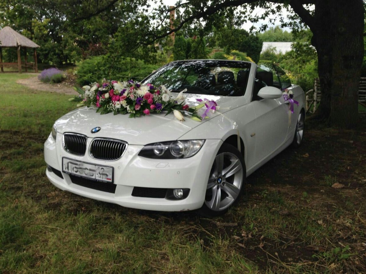 BMW e93 на свадьбу