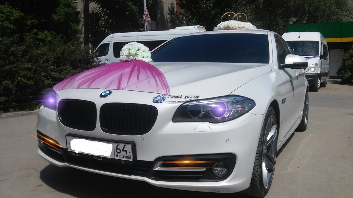 BMW m5 на свадьба