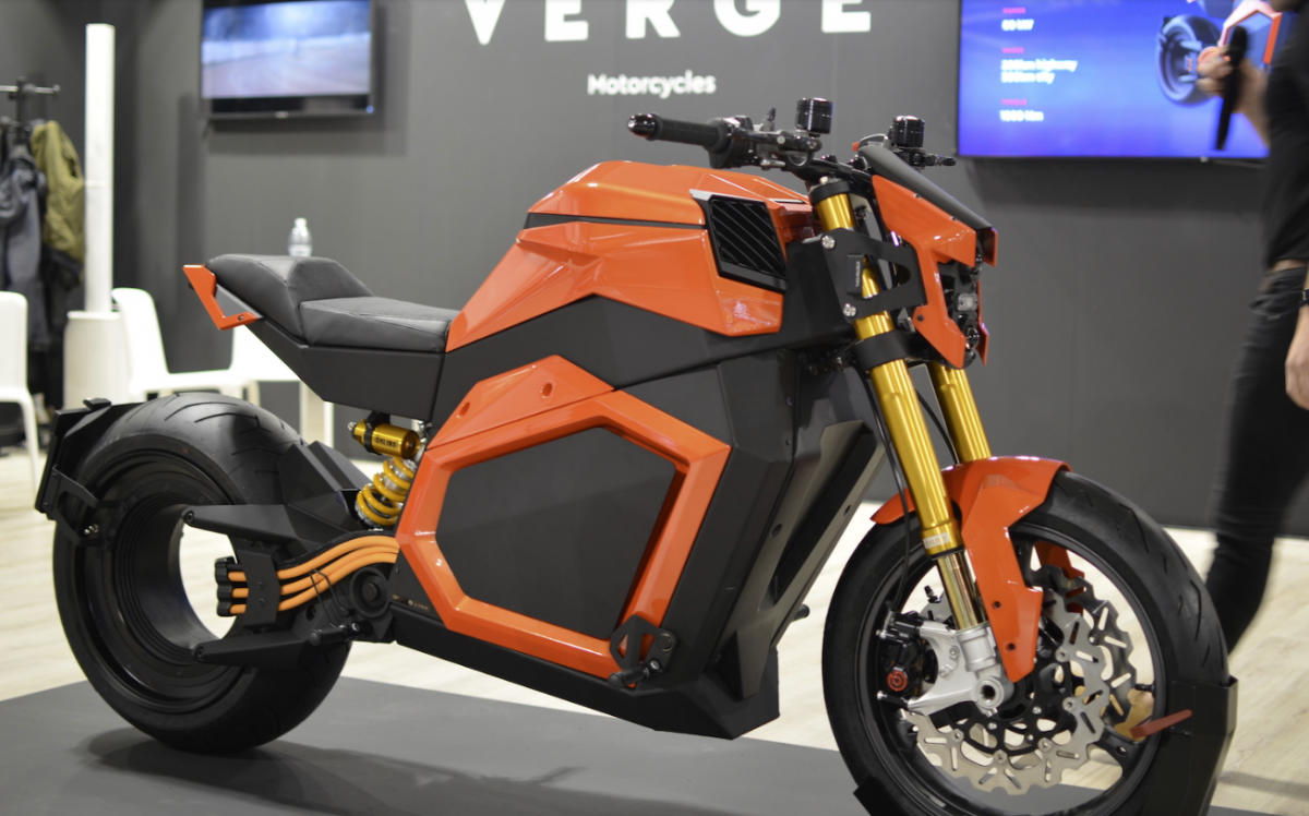 Электромотоцикл RMK e2 Verge Motorcycles