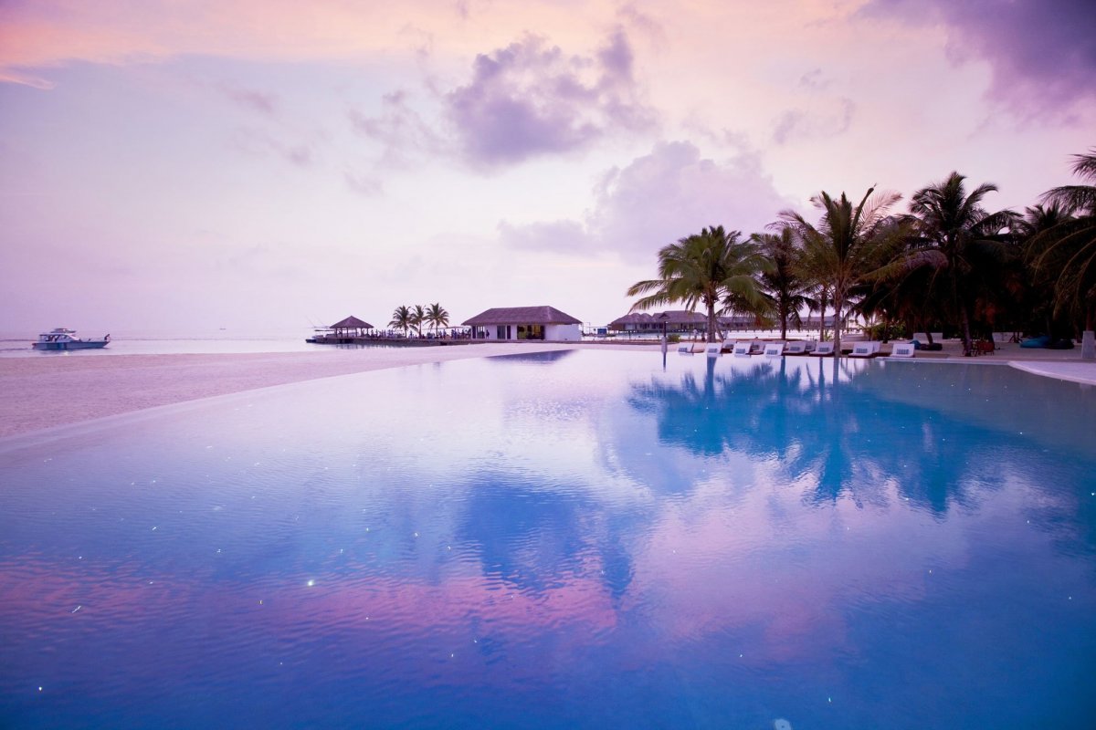 Солнечный остров Мальдивы