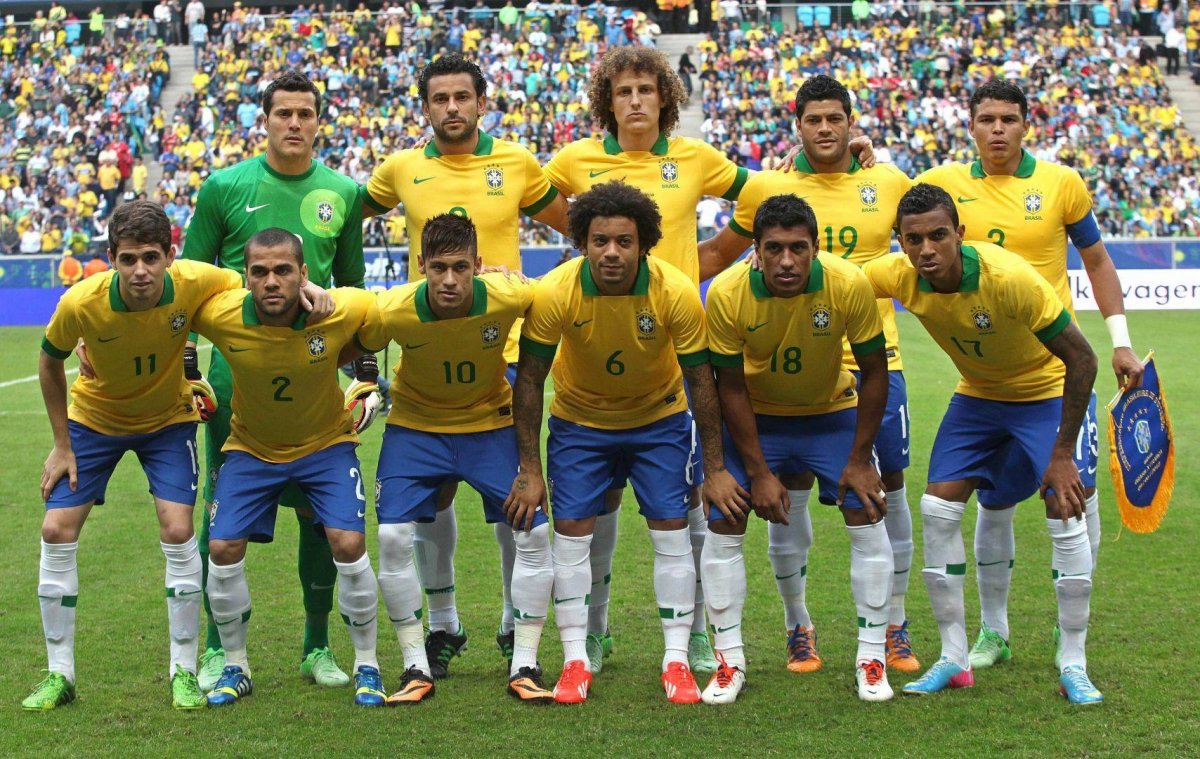 Игрок сборной Бразилии Неймар