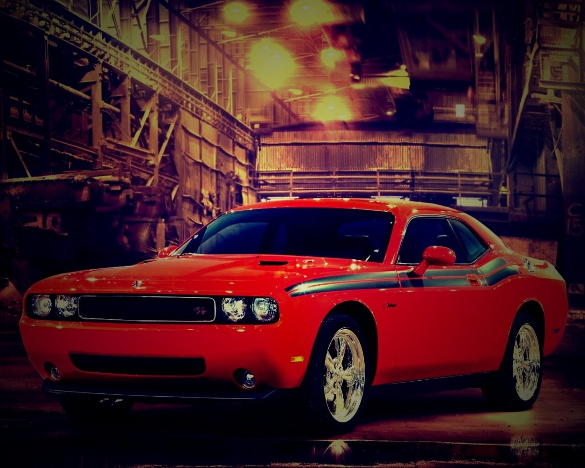 Dodge Challenger ходовые огни