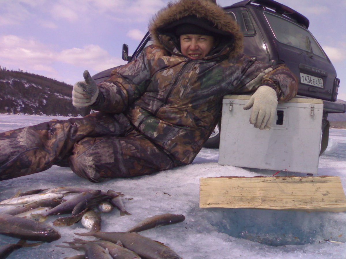 Зимняя рыбалка в Бурятии