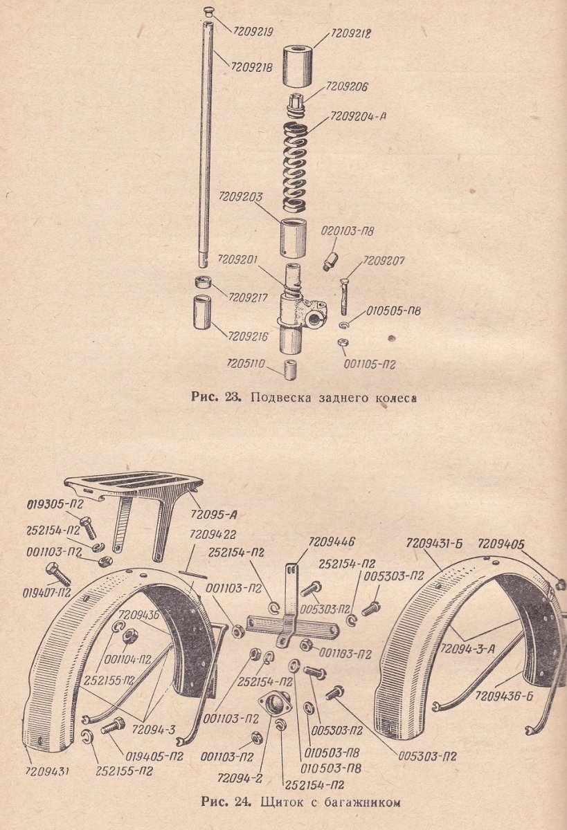 Конструкция коляски мотоцикла м 62