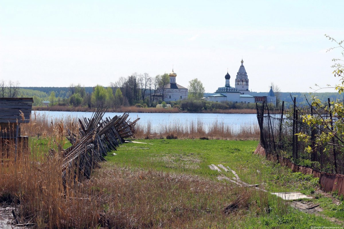 Озеро Тосканка монастырь Нижегородская область