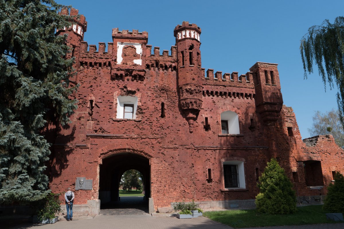 Общий вид мемориального комплекса Брестская крепость