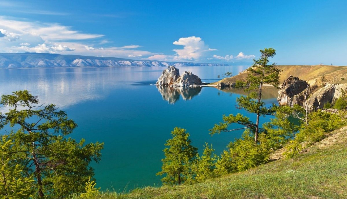 Озеро Байкал Ольхон холмы в словах