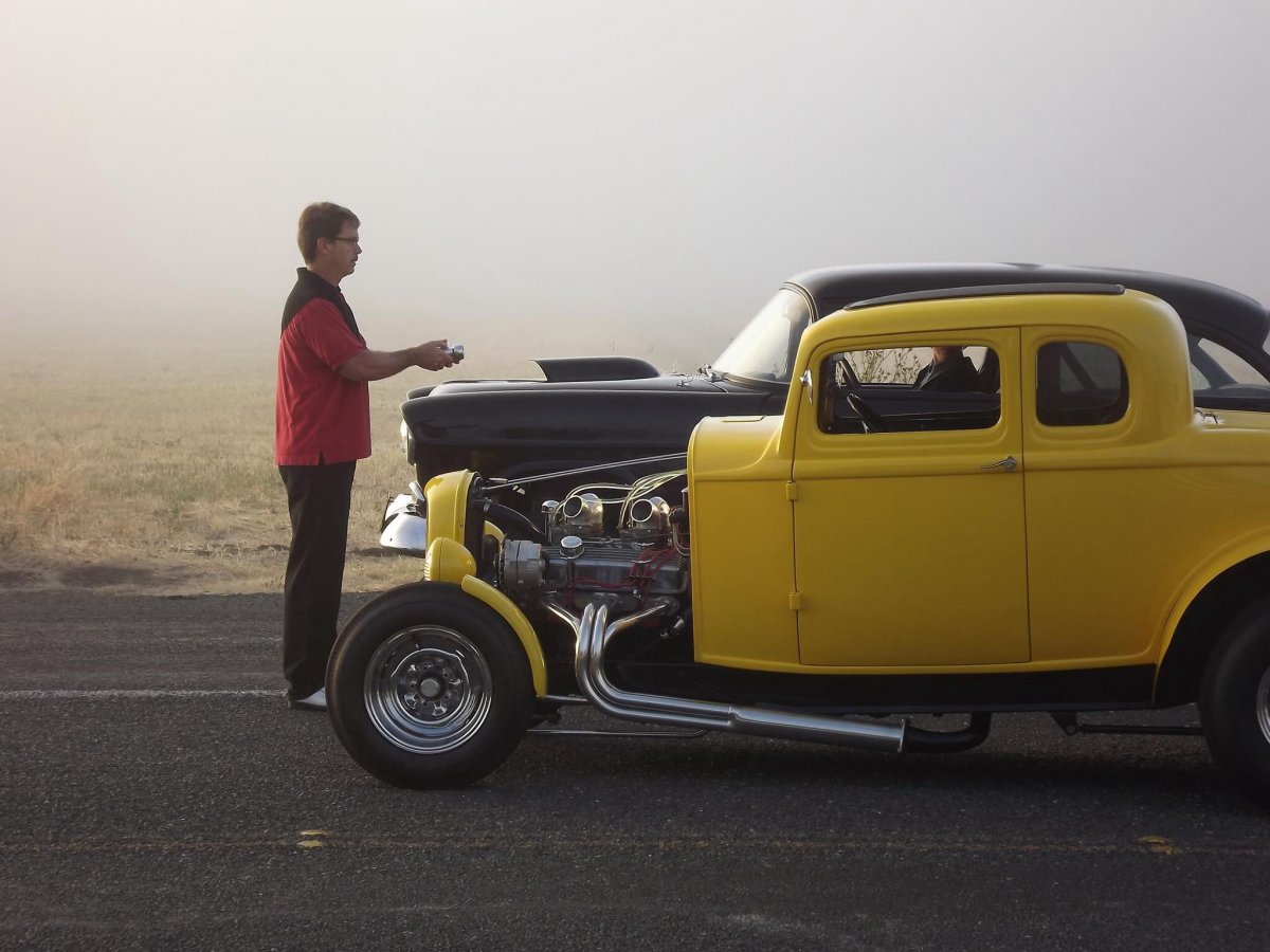 1932 Ford Coupe . American Graffiti