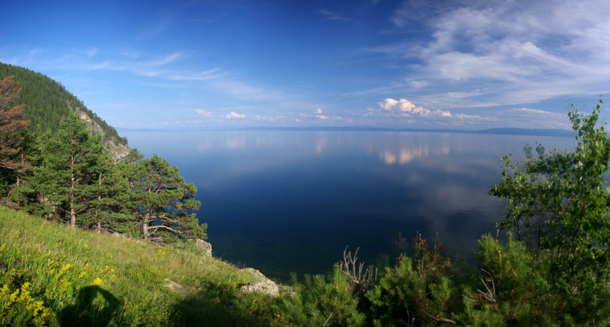 Озеро ярки Байкал