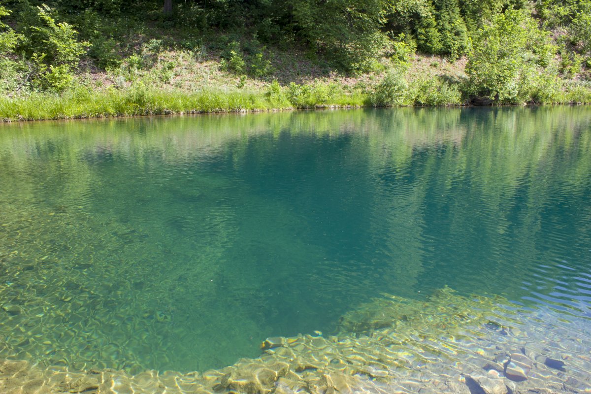 Озеро-Родник Сарва в Башкирии