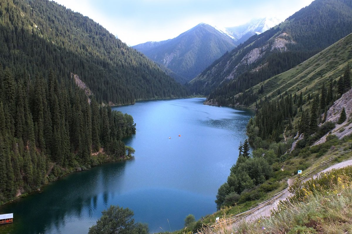 Озеро Улькенкарой Казахстан