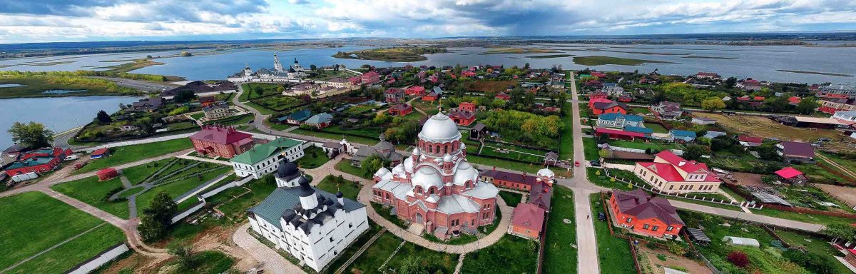 Остров-град Свияжск, Раифский монастырь, храм всех религий.