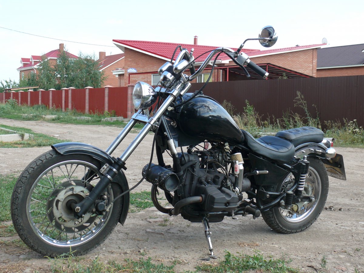 Мотоцикл Урал байкерский