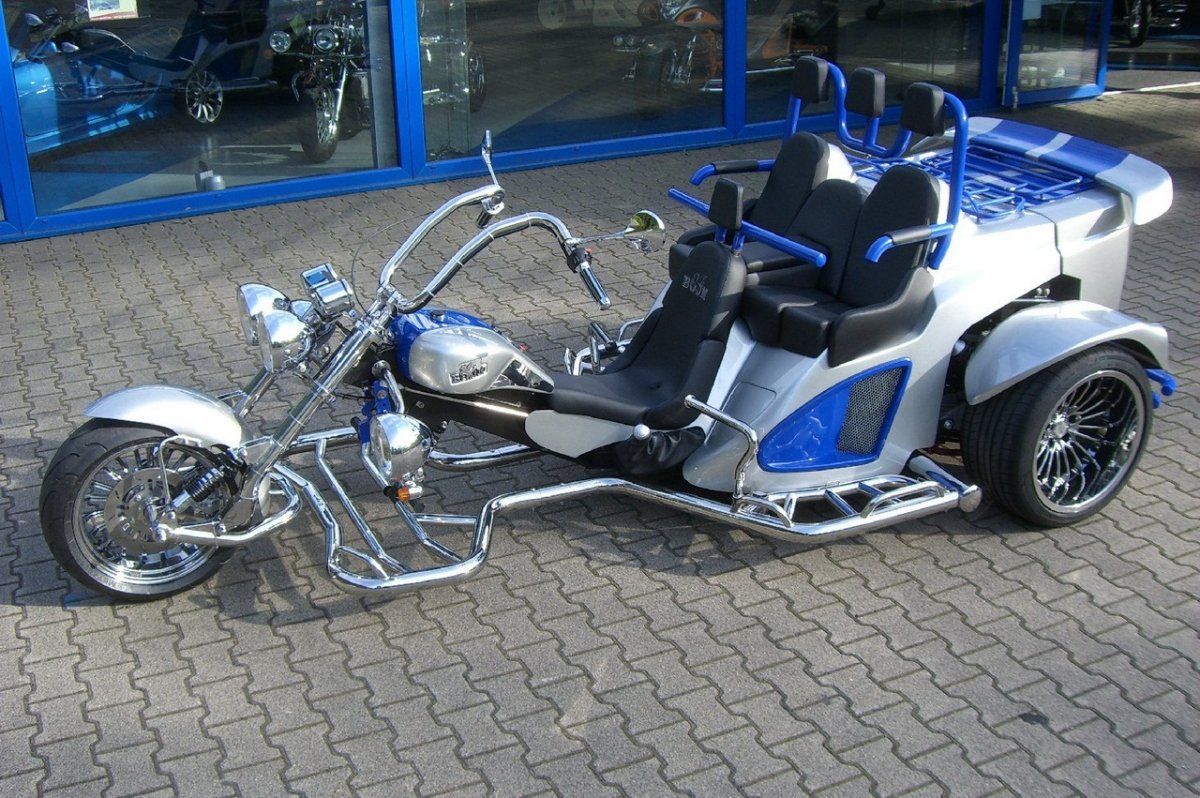 Трёхколёсный мотоцикл Triketec