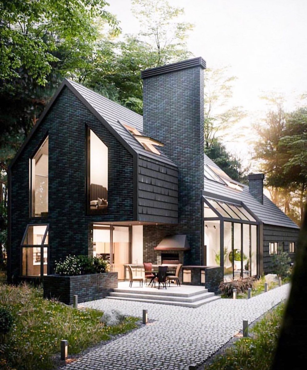 Лесной дом в Норвегии
