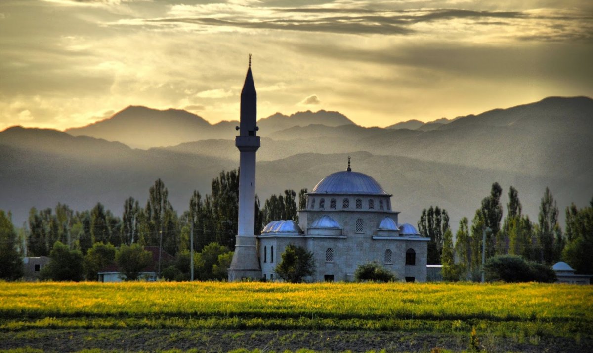 Мечеть в Кыргызстане Талас