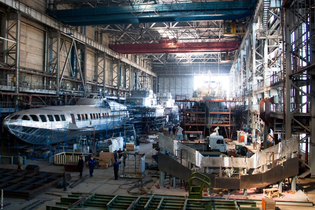 Судостроительный завод Феодосия корабли