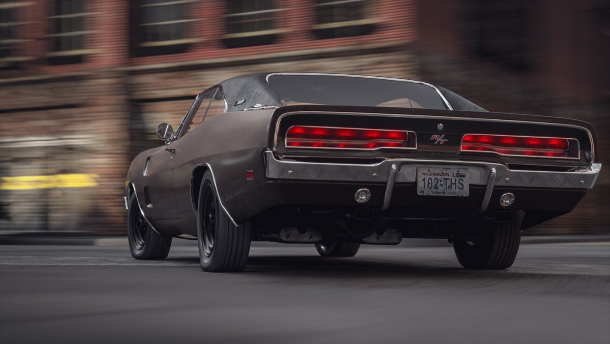 Dodge Charger 1970 дрифт