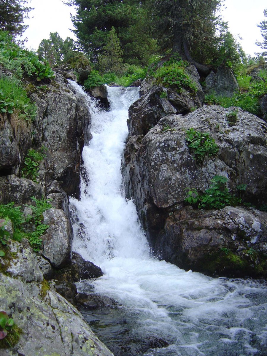 Малый Каверзинский водопад