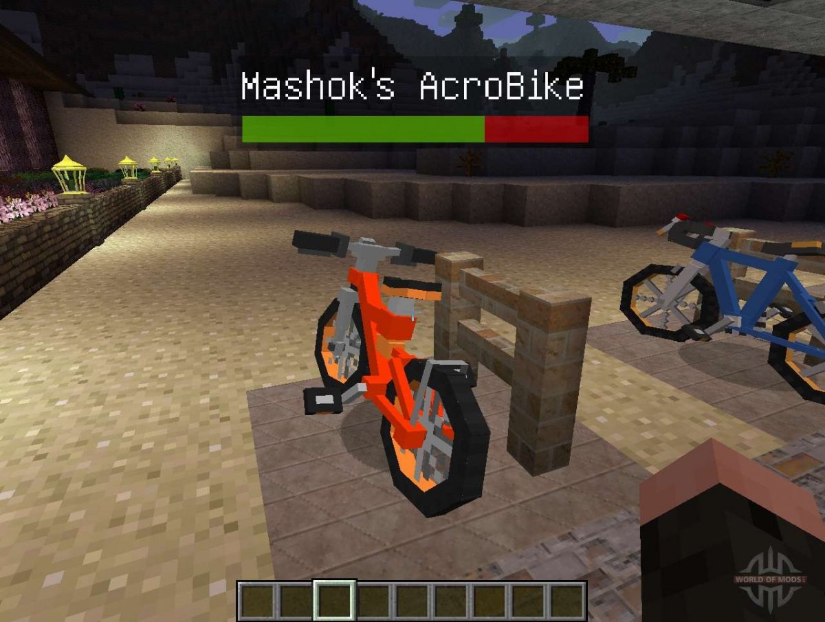Мотоцикл трон майнкрафт