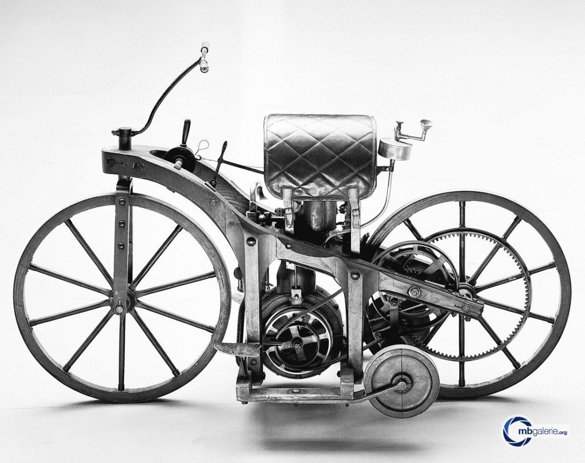 Daimler Reitwagen 1885 мотоцикл Даймлера