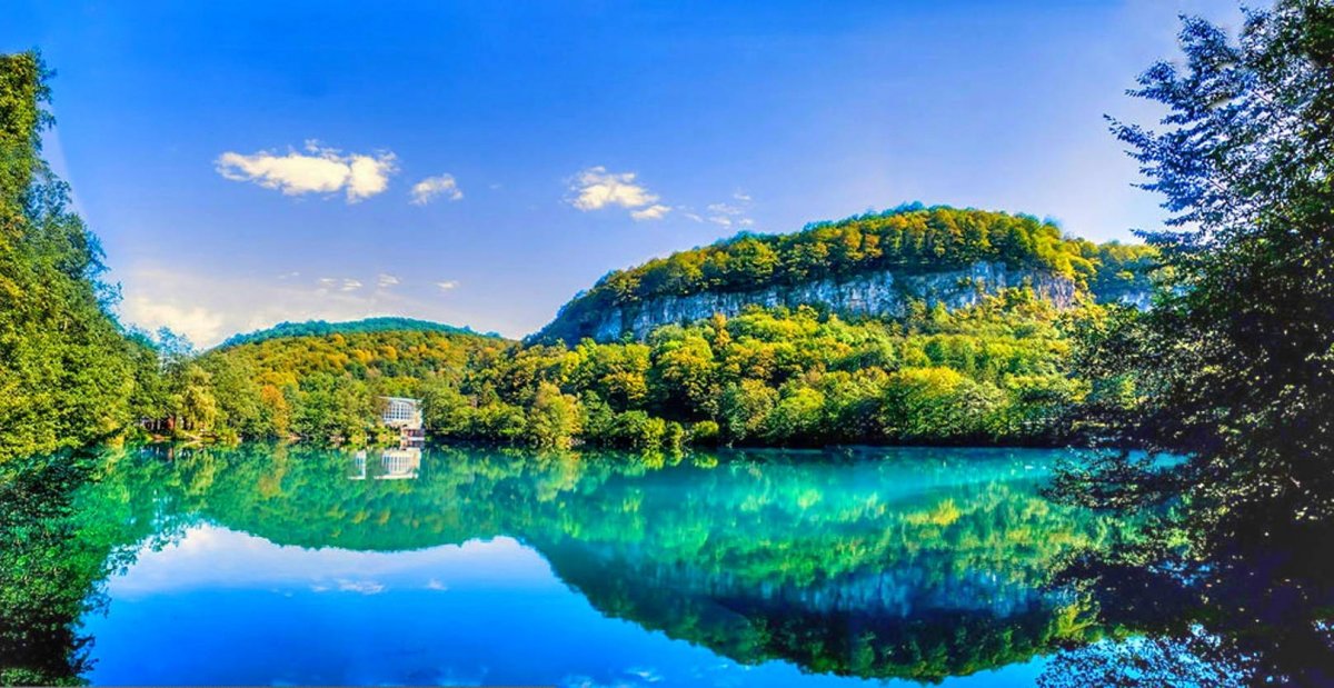Черекская теснина голубое озеро