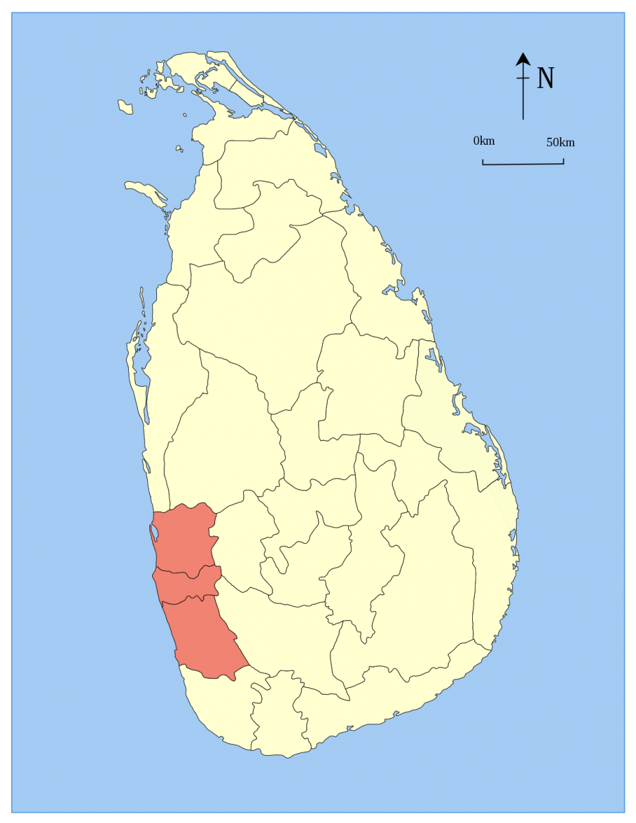 Шри Ланка островное государство
