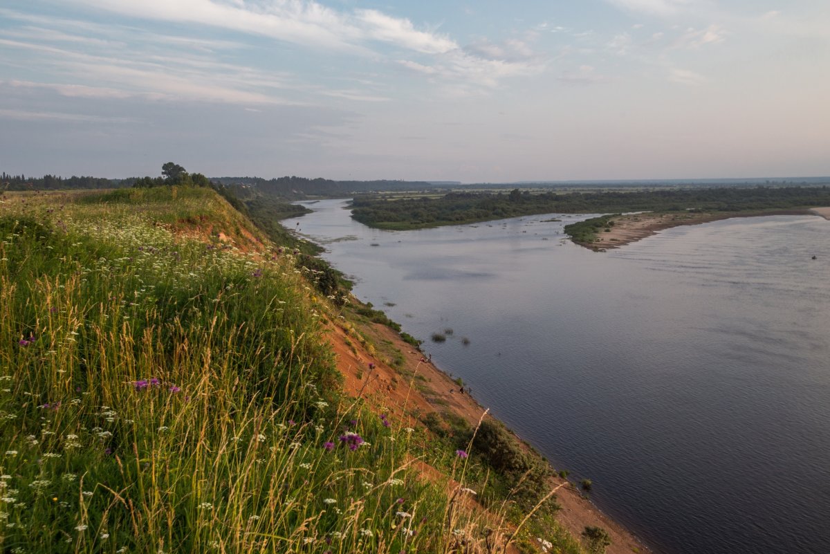 Река Северная Двина Сосновый Бор