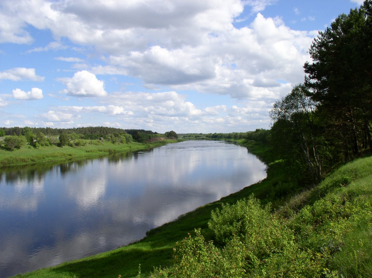 Витебск река Двина