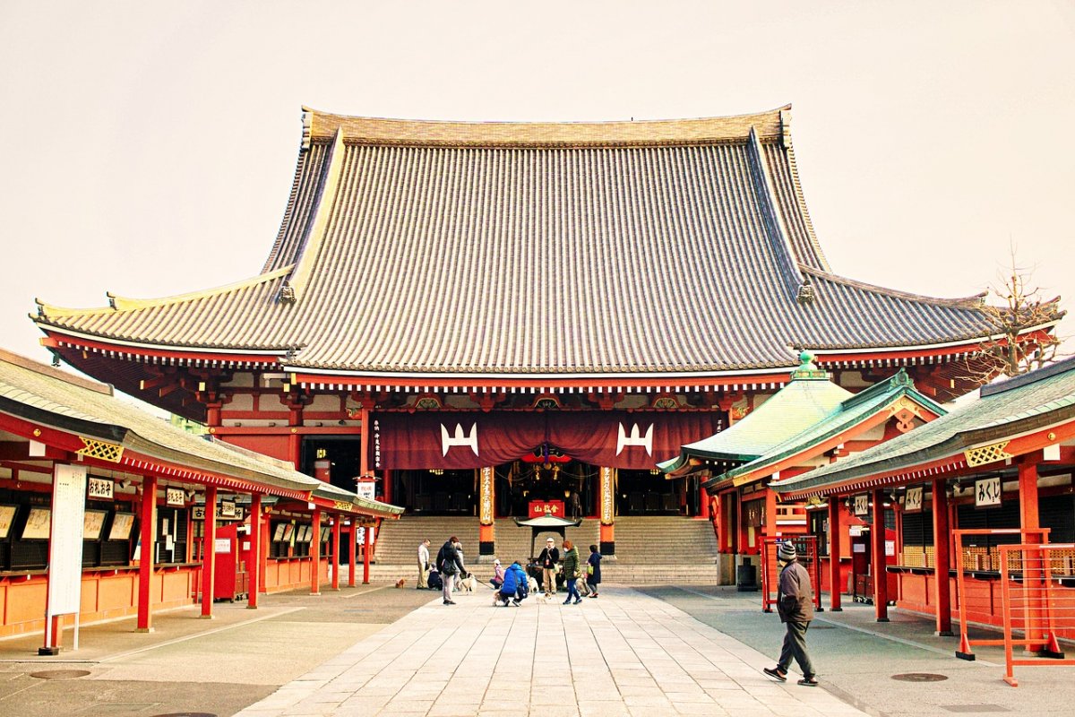 Храм Сэнсодзи в Токио