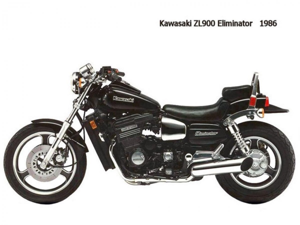 Мотоциклы Kawasaki zl400 Eliminator