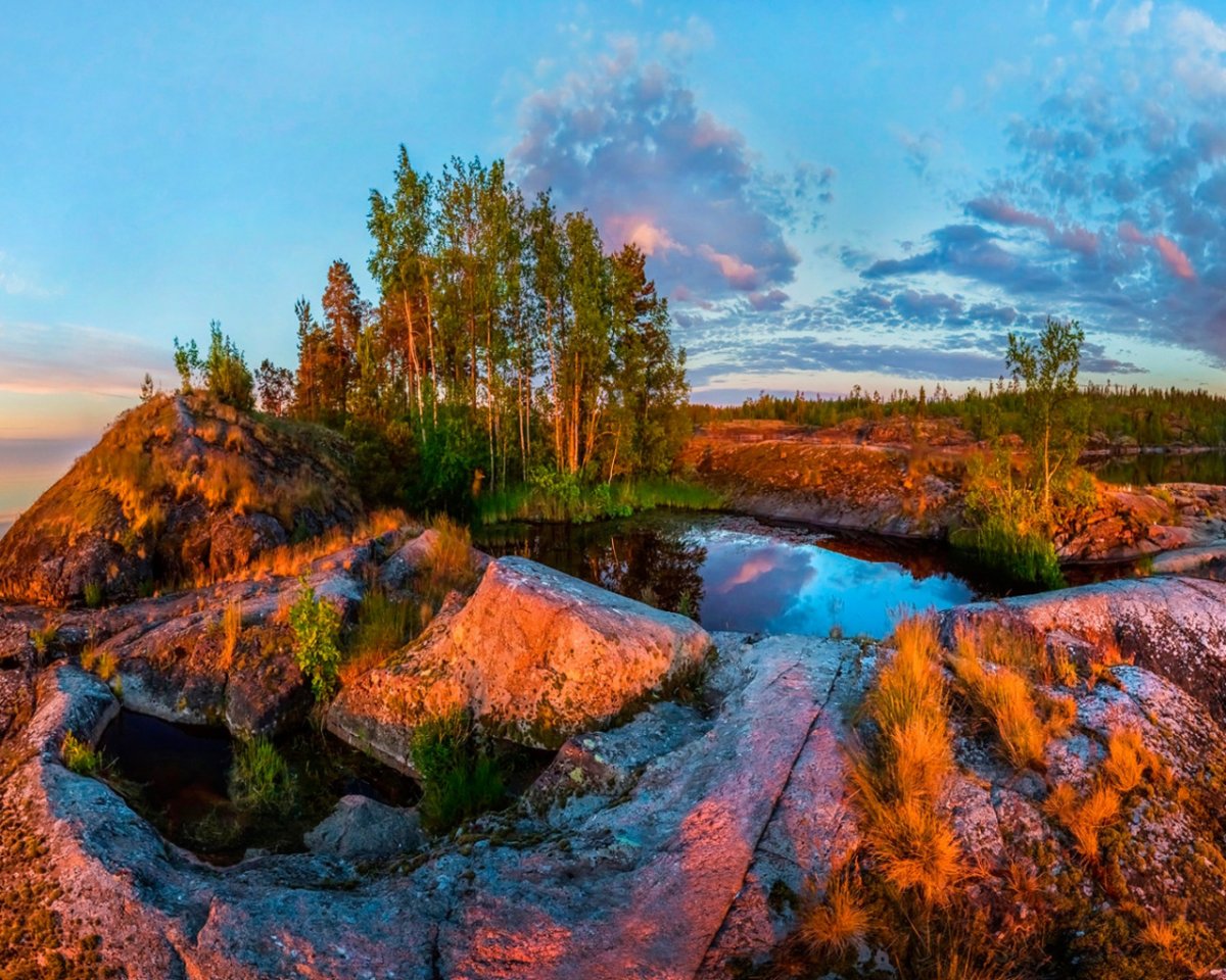 Национальный парк «Ладожские шхеры» в Карелии