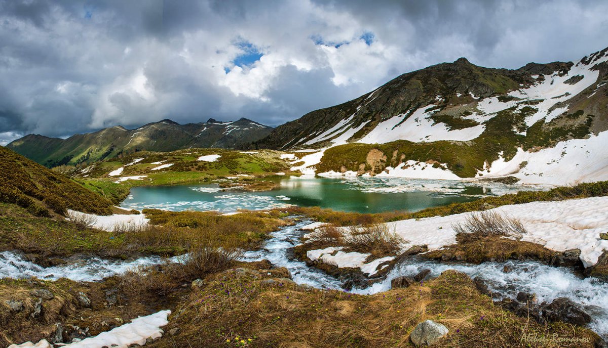 Озеро Айматлы-Джагалы Архыз