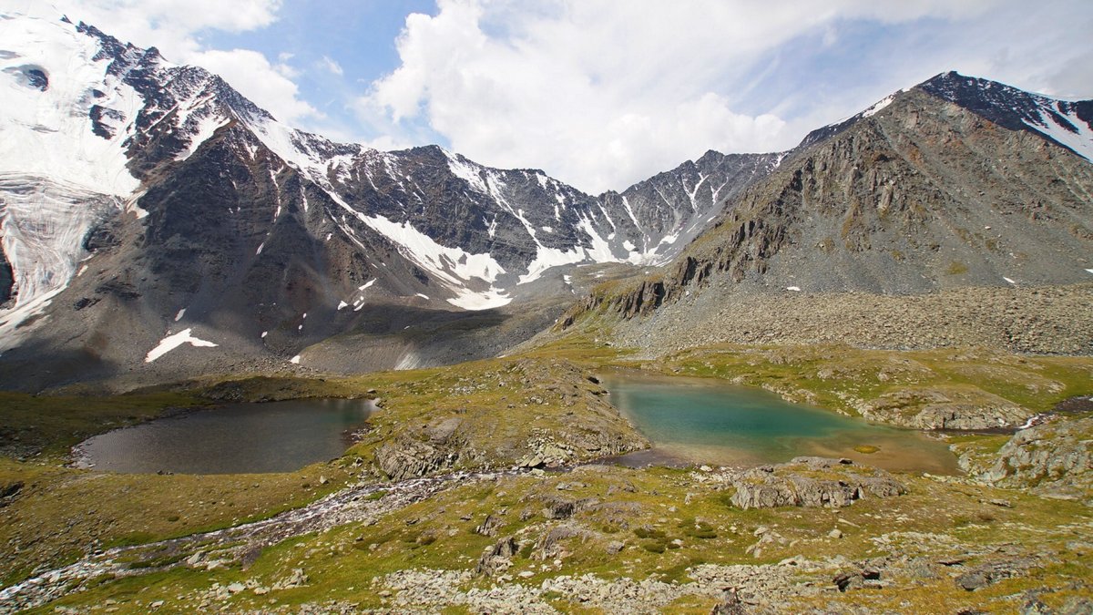 Долина семи озер Алтай золотое озеро