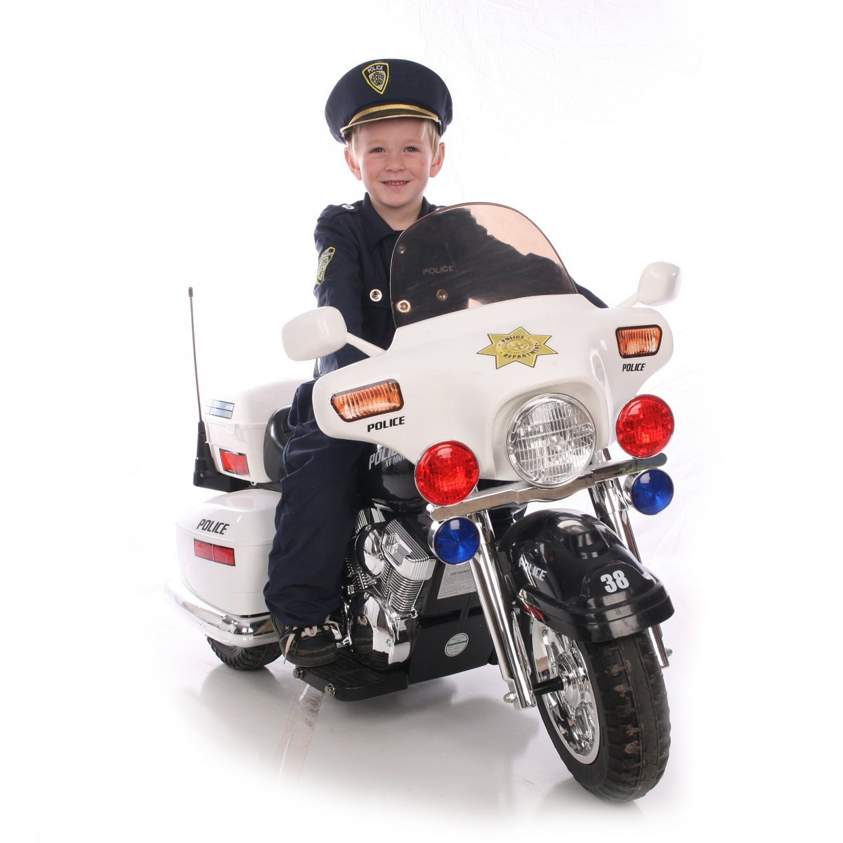 Полицейский мотоцикл для детей