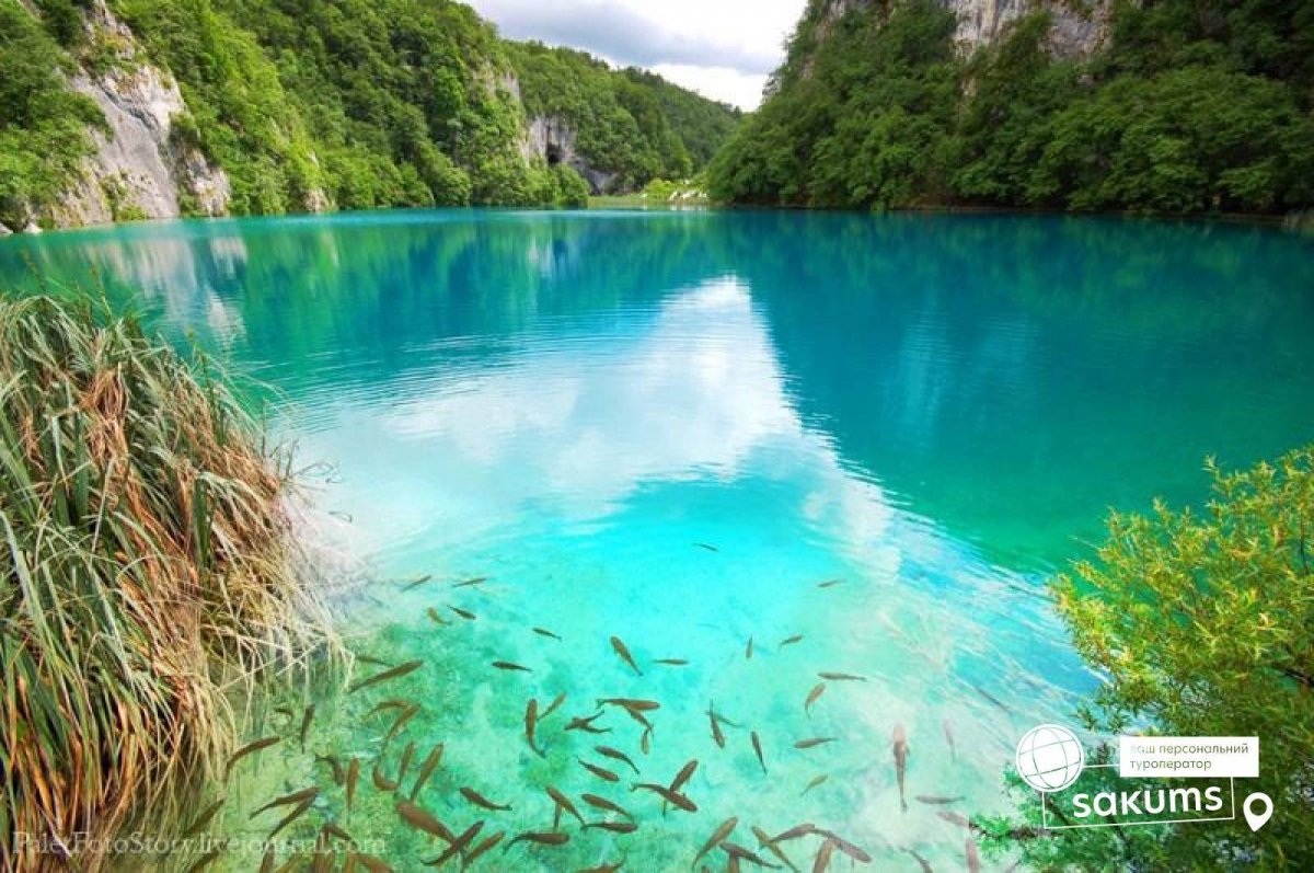 Плитвицкие озёра Хорватия фото
