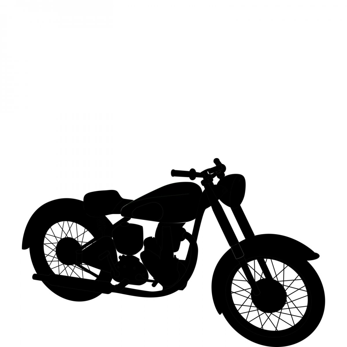 Мотоцикл контур